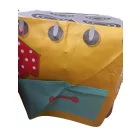 Szék háttámlárája tehető játék kiskonyha textilből - ÚJ