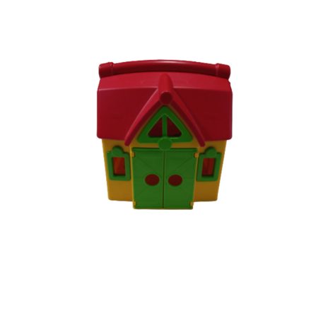 Piros-sárga játék házikó, farm - Playmobil