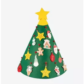 Textil díszithető karácsonyfa - ÚJ 