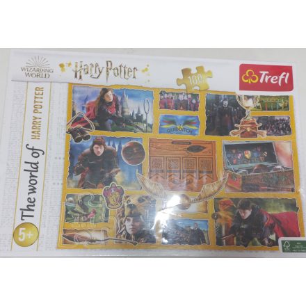 100 db-os puzzle, kirakó - Trefl - Harry Potter - ÚJ