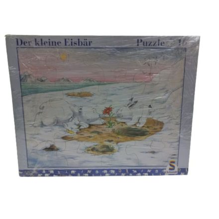 16 db-os jegesmedvés puzzle, kirakó lapon - Schmidt