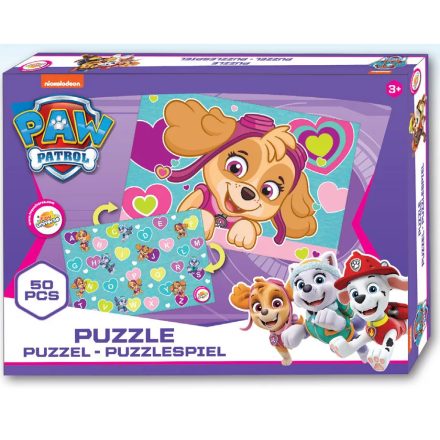 50 db-os puzzle, kirakó - Mancs őrjárat - Paw Patrol - ÚJ