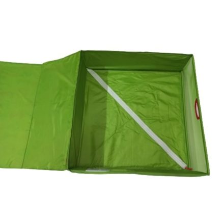 Zöld betűs összecsukható tároló - Ikea
