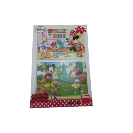 2x66 db-os puzzle, kirakó - Minnie és Miki Egér - Disney