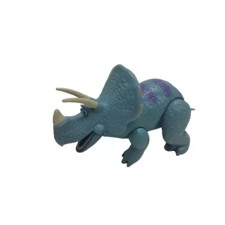 Kék játék dínó figura, 28 cm-es
