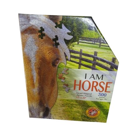 300 db-os lovas, lófej puzzle, kirakó