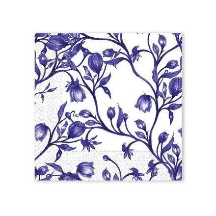 Blue Porcelain szalvéta 20 db-os 33x33 cm - ÚJ