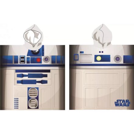 R2D2 fürdőponcsó, törölköző - Star Wars - ÚJ