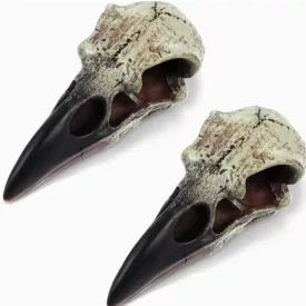 1 db műanyag varjú, partikellék - Halloween - ÚJ