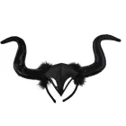 Fekete Demóna fejpánt - Maleficent - ÚJ