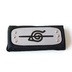   Fekete fejpánt, jelmezkiegészítő, avar rejtek, faluelhagyó - Naruto - ÚJ