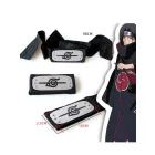 Fekete fejpánt, jelmezkiegészítő, avar rejtek, faluelhagyó - Naruto - ÚJ