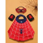 Pókember palást maszkkal, csuklópánttal - Spiderman - ÚJ