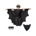 Batman, denevér palást filc maszkkal, álarccal - ÚJ
