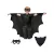 Batman, denevér palást filc maszkkal, álarccal - ÚJ