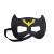 Fekete-sárga filc maszk, álarc - Batman - ÚJ