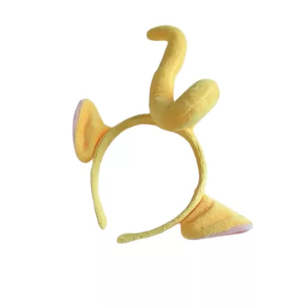 Laa-Laa sárga fejdísz, fül hajpánton, hajráfon - Teletubbies - ÚJ