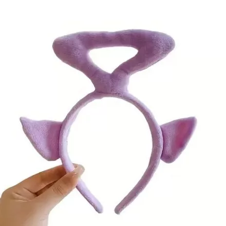 Tinky Winky lila fejdísz, fül hajpánton, hajráfon - Teletubbies - ÚJ