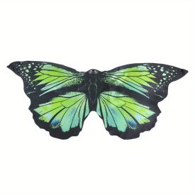   Zöld pillangószány, lepkeszárny, jelmezkiegészítő - ÚJ