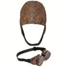 Retro pilótasapka és szemüveg jelmez szett, vagy Anti bácsi felszerelés - ÚJ