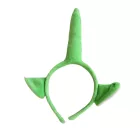 Dipsy zöld fejdísz, fül hajpánton, hajráfon - Teletubbies - ÚJ