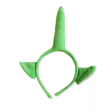 Dipsy zöld fejdísz, fül hajpánton, hajráfon - Teletubbies - ÚJ