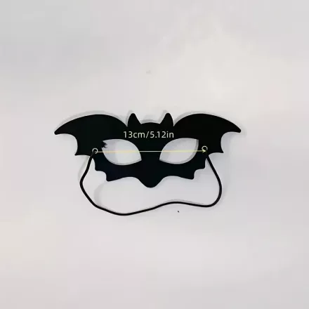 Denevér filc maszk, álarc, egy méret - Halloween - ÚJ