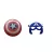 Amerika kapitány filc maszk és műanyag pajzs - Captain America - ÚJ