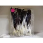 Kb 25 db sötétbarna madártoll, dekoráció vagy jelmezkiegészítő - ÚJ