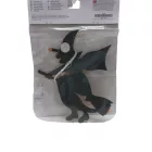 Boszorkányos papír girland, 2 méteres, Halloween parti kiegészítő - ÚJ