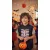 Fekete csontvázas jelmezfelső - Halloween