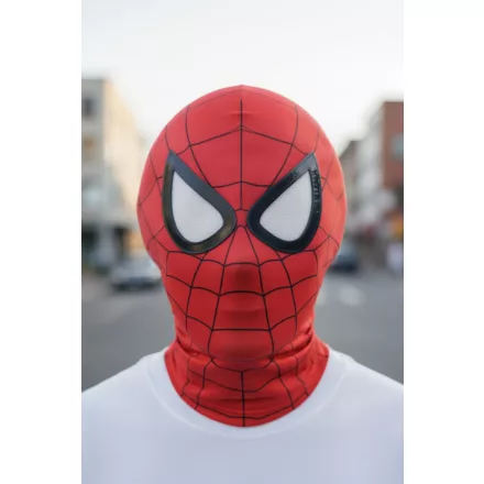 Piros fejre húzható Pókember, Spiderman maszk, álarc, kamasz, felnőtt méret - ÚJ