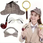 Sherlock Holmes nyomozó szett (kamasz vagy felnőtt méret) - ÚJ 