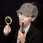 Sherlock Holmes nyomozó szett (kamasz vagy felnőtt méret) - ÚJ 