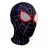 Fekete Pókember, Spiderman maszk, álarc, piros szemű - ÚJ