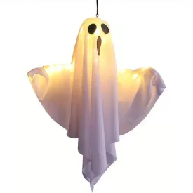   Szellem figura leddel - parti kellék, dekoráció - Halloween - ÚJ