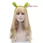 Shrek fejdísz, fül hajpánton, hajráfon, világoszöld - ÚJ