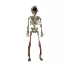 Felakasztható csontváz, kb 43 cm hosszú, parti kellék, dekoráció (műanyag) - Halloween - ÚJ