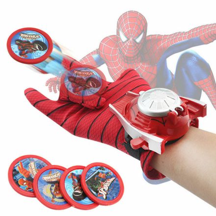 Pókember kilövős kesztyű - Spiderman - ÚJ