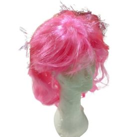 Pink paróka, jelmezkiegészítő - ÚJ