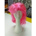 Pink paróka, jelmezkiegészítő - ÚJ