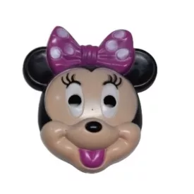 Műanyag álarc, maszk - Minnie Egér - ÚJ