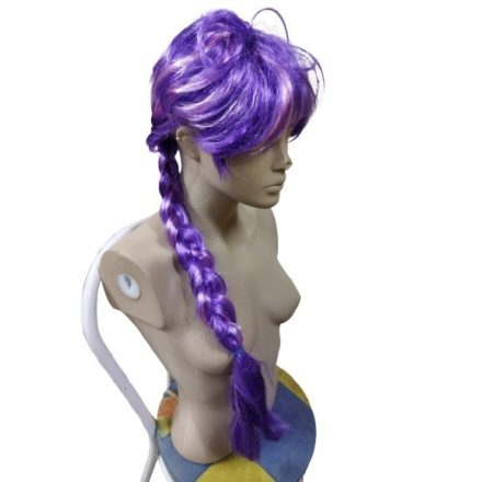 Lila fonott hosszú paróka - ÚJ