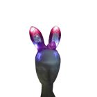 Pink flitteres világító nyuszifül - ÚJ