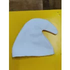 Gyerek méretű fehér filc Hupikék törpike sapka (törp) (törpe) (kb 48 cm-es fejre) - ÚJ