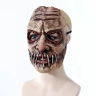Horror gumi maszk, álarc, összevarrt szájú ember - Halloween - ÚJ