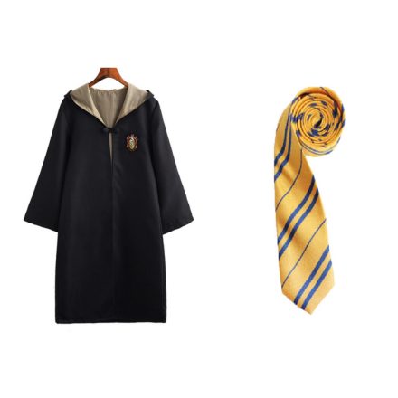 Hugrabug köpeny és nyakkendő - Harry Potter - ÚJ