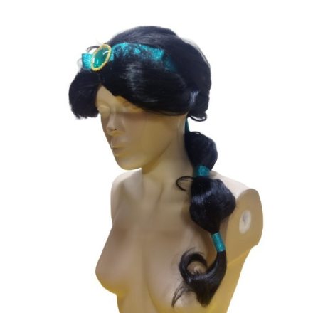 Fekete Jázmin paróka - Aladdin - ÚJ