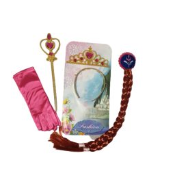   Anna jelmez kiegészítő szett, 4 db-os - Jégvarázs, Frozen - ÚJ
