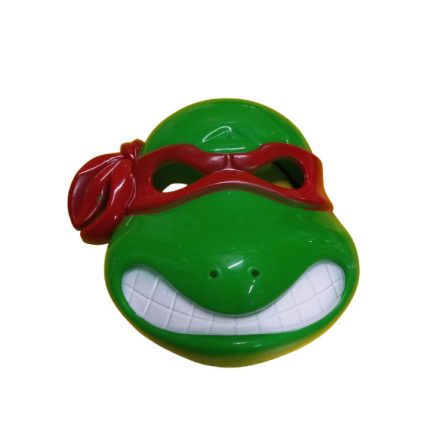 Műanyag maszk, álarc, jelmezkiegészítő - Rafaelo - Tini Ninja Teknőcök - ÚJ